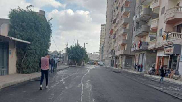تنفيذ خطة شاملة لرصف 14 شارعًا بـ 8 أحياء في الإسكندرية