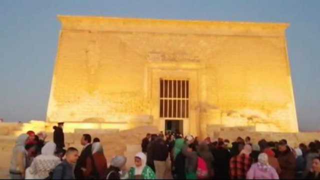 الفيوم تستعد للاحتفال بظاهرة تعامد الشمس على معبد قصر قارون السبت المقبل