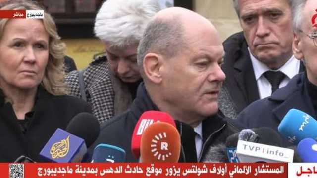 المستشار الألماني: حادث الدهس بسوق عيد الميلاد «جريمة مروعة ووحشية»