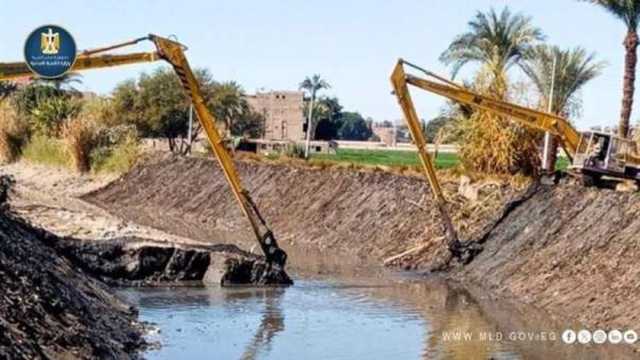 «التنمية المحلية»: رفع 3.8 مليون طن مخلفات من الترع والمصارف