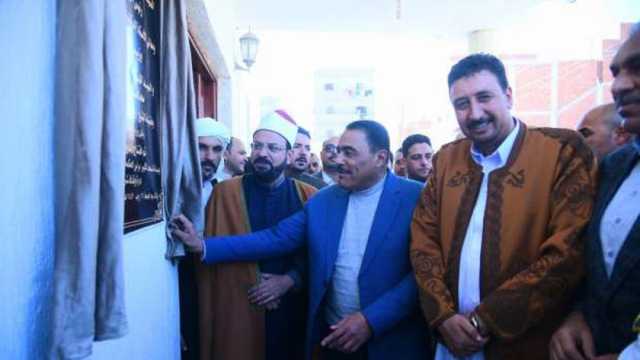 محافظ مطروح يفتتح المسجد الكبير في رأس الحكمة بتكلفة 2 مليون جنيه