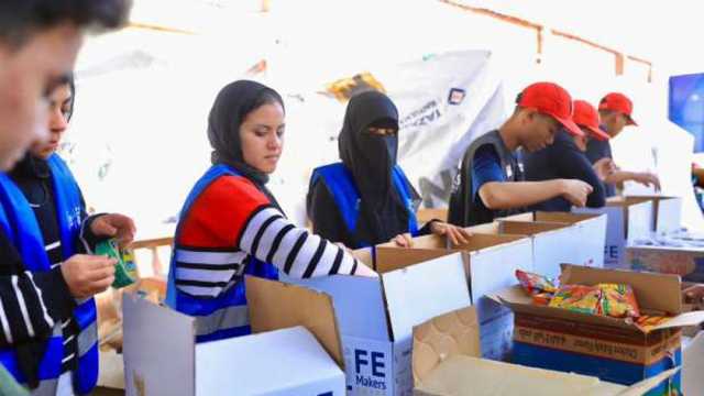 عضو التحالف الوطني تجهز 50 شاحنة مساعدات إنسانية لغزة   