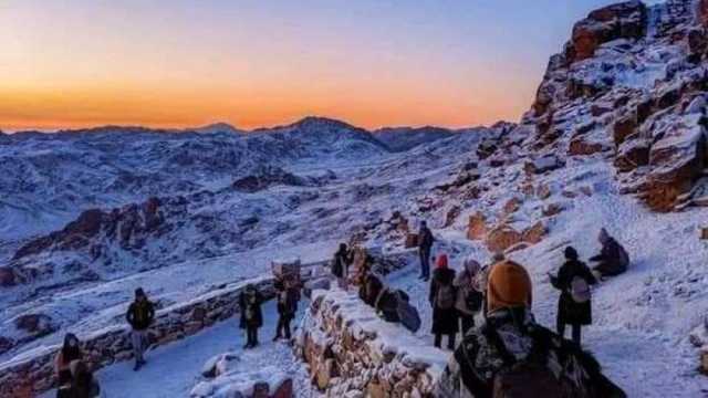 تساقط الثلوج يغيب عن سانت كاترين.. ما السبب وراء تأخير «العرس الشتوي»؟