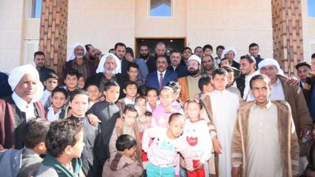 افتتاح 4 مساجد جديدة ضمن احتفالات العيد القومي الـ109 لمحافظة مطروح