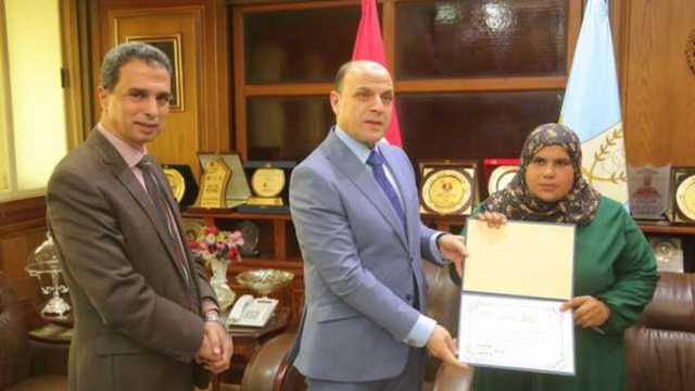 محافظ كفرالشيخ يكرم الفائزين بمسابقات الأسبوع العربي للبرمجة