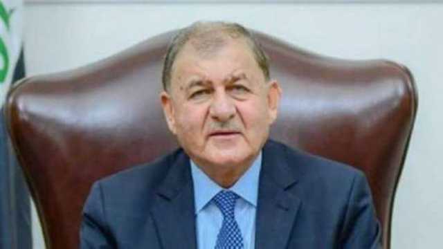 رئيس العراق: نعمل على بناء علاقات ودية مع سوريا وندين العدوان ضد فلسطين ولبنان