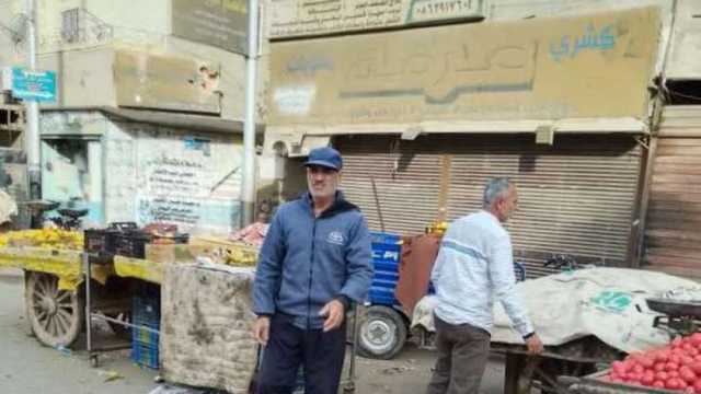 حملات مكثفة لرفع الإشغالات ومتابعة رخص المحال العامة بالمنيا