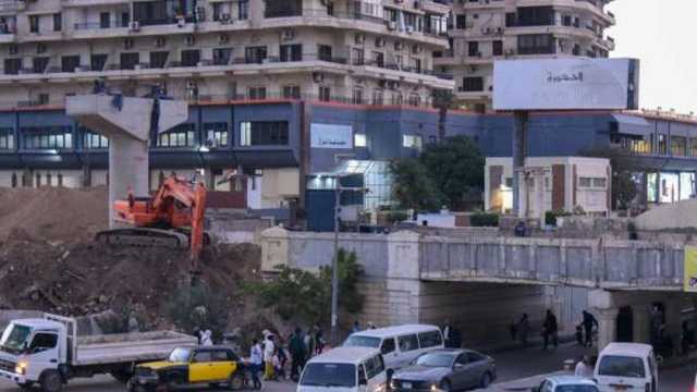 بسبب المترو.. مسارات بديلة للسيارات في منطقة كوبري المندرة بالإسكندرية