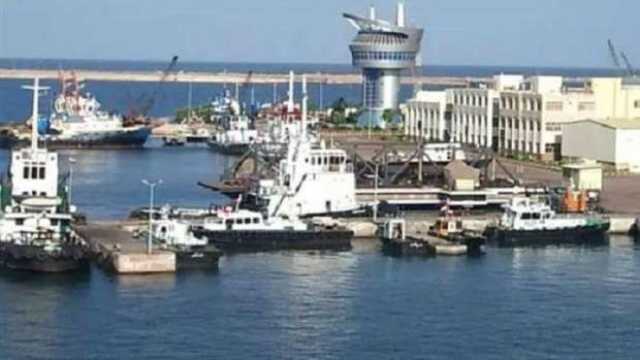 ميناء دمياط يستقبل 54 ألف طن بضائع عامة خلال 24 ساعة