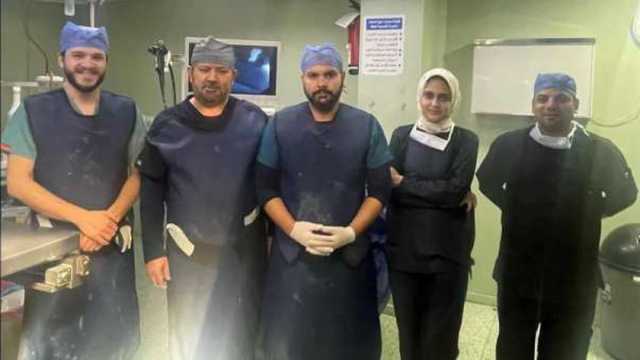 فريق طبي في «بنها التخصصي» ينقذ حياة طفلة ابتلعت جزءا من «براية»