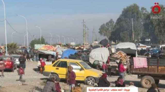 استمرار توافد النازحين السوريين في لبنان على معبر المصنع للعودة إلى بلادهم
