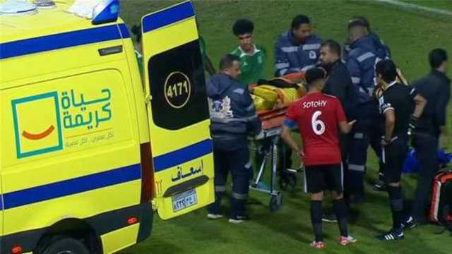 المهدي سليمان يجري جراحة في الساق بعد إصابته بمباراة الاتحاد والطلائع
