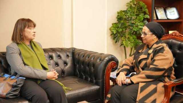 رئيس «القومي للمرأة» تناقش أبرز إنجازات المجلس مع منسق الأمم المتحدة في مصر