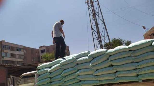 ضبط 3 أطنان دقيق مدعم قبل بيعها في السوق السوداء