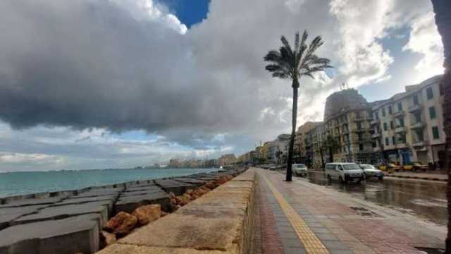 طقس الإسكندرية.. غائم نهارا شديد البرودة ليلا ودرجة الحرارة تصل إلى الصفر