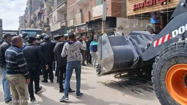إزالة 78 حالة إشغال في حملة مكبرة بقرية أبو عطوة بالإسماعيلية
