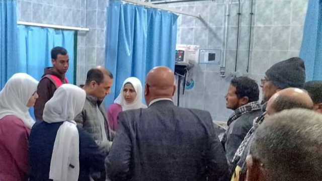 وكيل«صحة البحيرة» يتفقد سسير العمل بمستشفى حوش عيسى المركزي