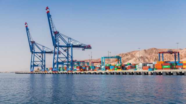 ميناء حاويات العقبة يناول 88 ألف حاوية الشهر الماضي