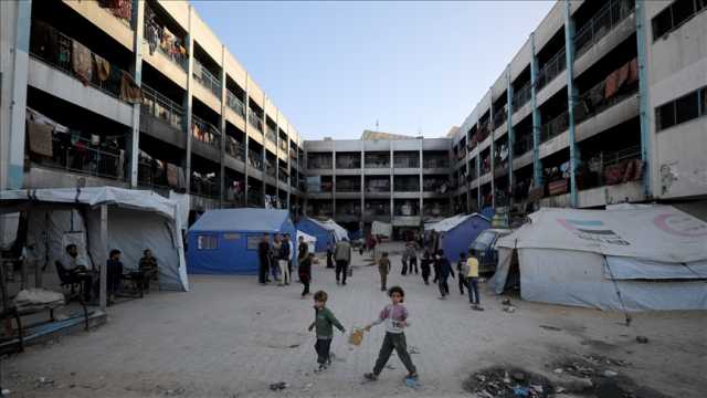 جرحى باستهداف الاحتلال مدرسة شرق غزة