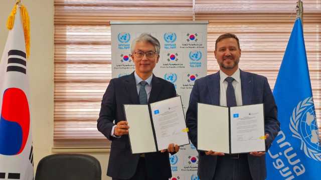 شراكة أردنية-كورية لتعزيز فرص التوظيف من خلال مركز الأونروا للتدريب المهني