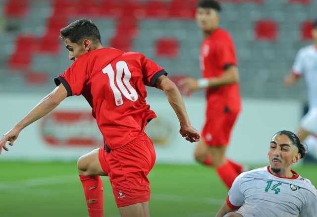 الأولمبي يتعادل مع سوريا وديًا