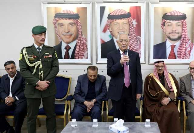 *مندوبا عن الملك وولي العهد. العيسوي يعزي الجلامدة والمعايطة*