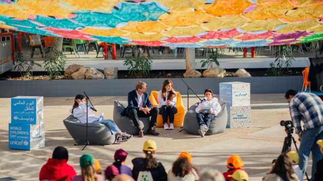 اليونيسف تحتفل باليوم العالمي للطفل في الأردن بأنشطة تفاعلية