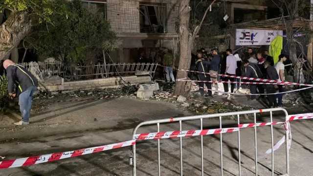 إصابة امرأة بانفجار حي المزة في دمشق