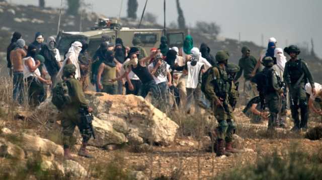 مستوطنون يهاجمون خربة الطويل شرق نابلس
