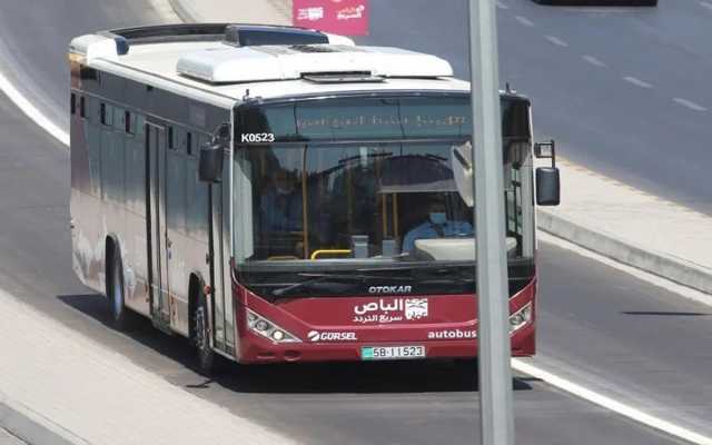 291 حافلة مزودة بأنظمة النقل الذكية في عمّان