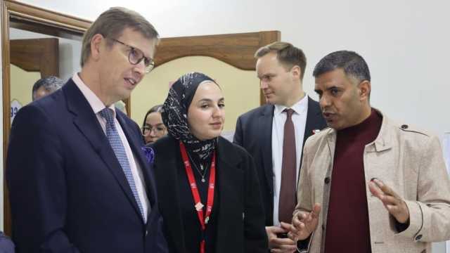 السفير الألماني يزور جمعية جبل زمزم في المفرق ويثمن جهودها المجتمعية