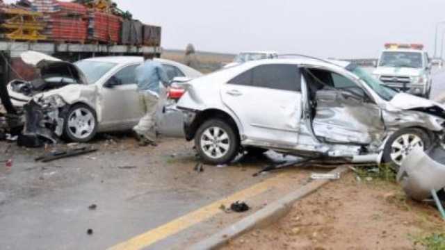 حادث على طريق “نزول صافوط” يربك حركة المرور