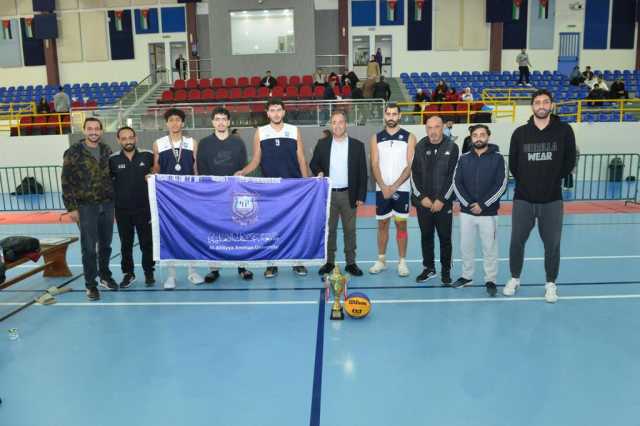 منتخب عمان الاهلية يتألق ويظفر بوصافة بطولة كرة السلة بين الجامعات