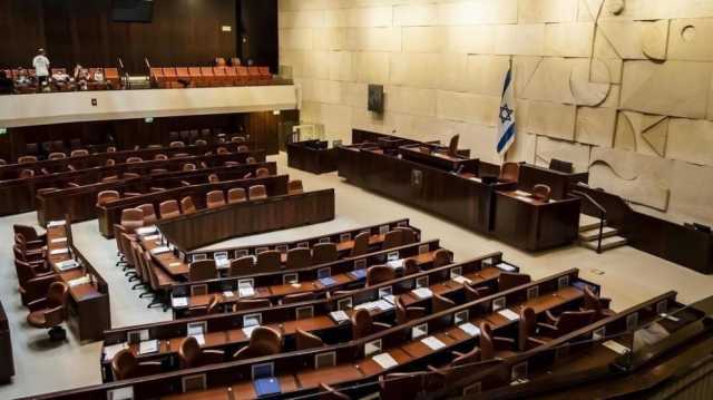 الكنيست الإسرائيلي يقر تعديلًا لقانون وقف نشاط “أونروا” بالقراءة الأولى