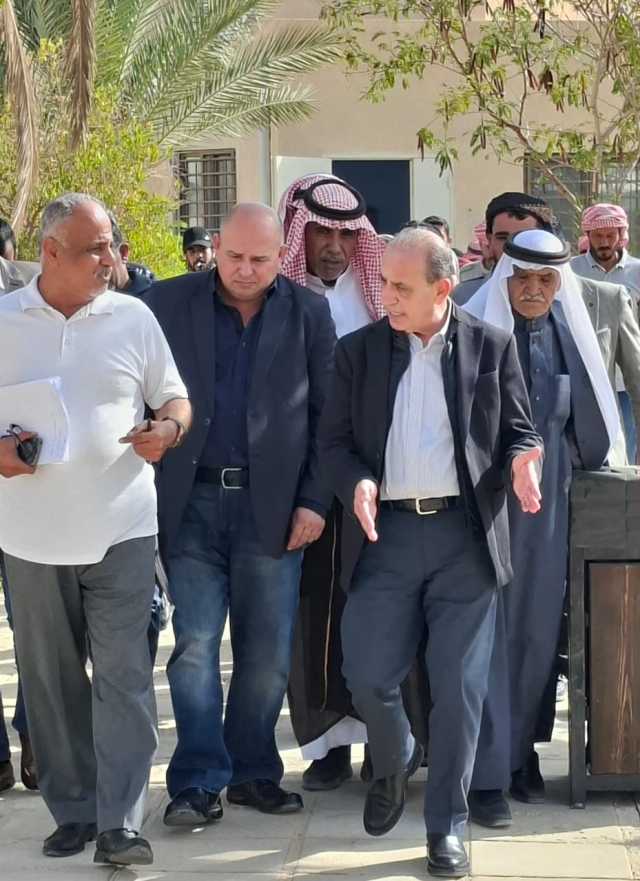 المصري يتفقد بلديات في الأغوار الجنوبية والعقبة ويطلع على احتياجاتها واستعداداتها لفصل الشتاء
