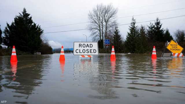 فيضان تاريخي يضرب واشنطن ويجبر 100 ألف على الإخلاء