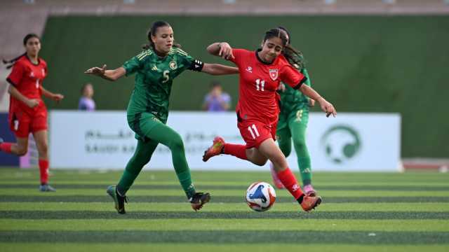 المنتخب النسوي تحت 14 يهزم السعودية ويتأهل لنهائي غرب آسيا لملاقاة لبنان