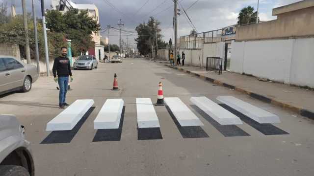 بالفيديو .. ممر ثلاثي الأبعاد… فكرة بسيطة تنقذ حياة