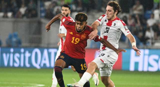 فوز كاسح للمنتخب الاسباني على جورجيا في تصفيات يورو 2024