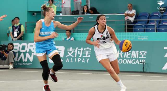 منتخب سيدات كرة السلة 3×3 ينهي مشاركته في دورة الألعاب الآسيوية