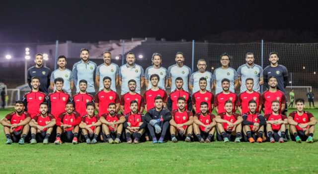 المنتخب الوطني الأولمبي ينهي تحضيراته لمواجهة مصر ودياً