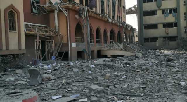 مراسل رؤيا: الاحتلال يدمر مبنى الجامعة الإسلامية كليا في غزة