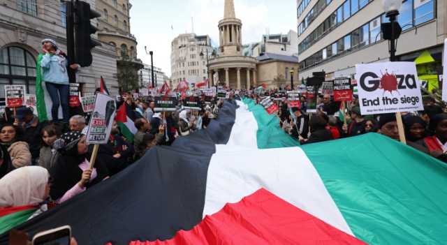 من أجل فلسطين.. مسيرة حاشدة في لندن