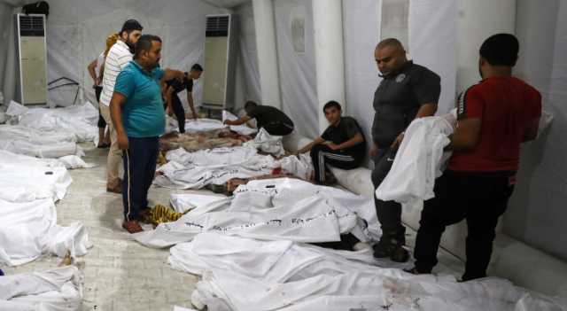 الدفاع المدني في غزة لم ينج أي أحد من مجزرة المعمداني