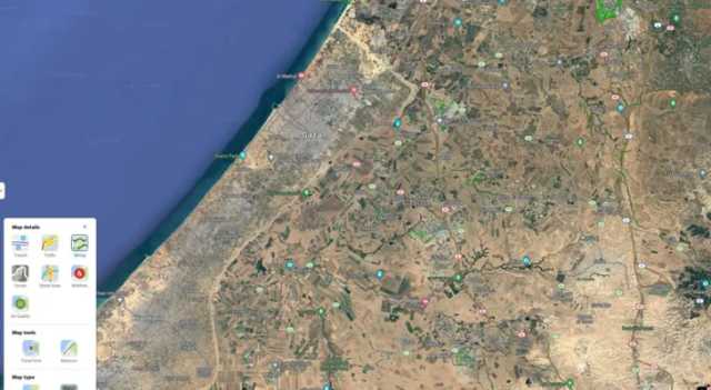 غوغل وويز تعطل خرائطها في تل أبيب وغزة