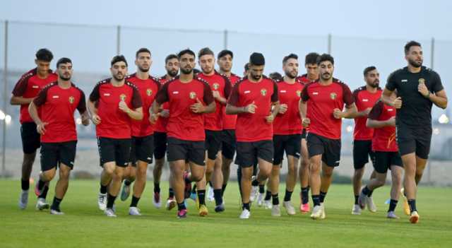المنتخب الأولمبي يواصل تدريباته في السعودية