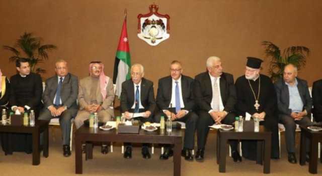 وجهاء ماحص والفحيص يثمنون جهود ومساعي الملك لوقف الحرب على غزة