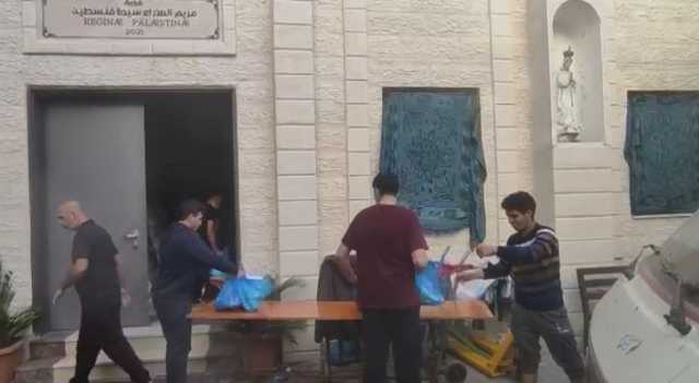 الهيئة الخيرية الأردنية الهاشمية: تمكنا من تقديم مساعدات لـ620 شخصاً محاصراً داخل كنيسة بغزة