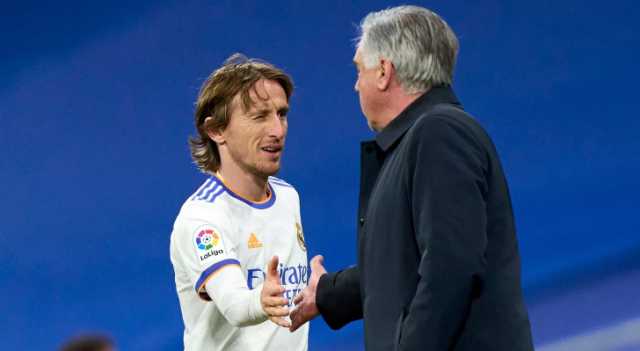 أنشيلوتي يكشف عن موعد عودة مودريتش للملاعب