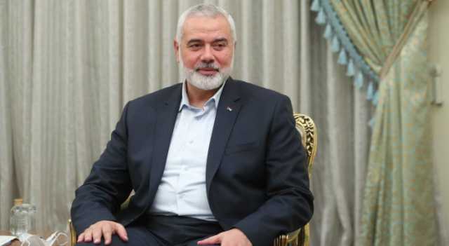 أ ف ب: هنية يزور مصر لبحث وقف إطلاق النار في غزة
